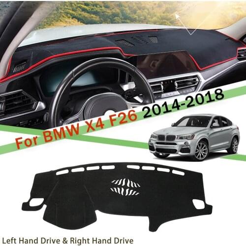 For BMW X4 F26 2014-2018 Front skid pad Car Dashboard Cover Instrument Panel Mat Carpets Sunscreen mat Accessories
