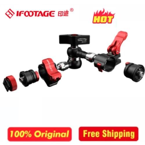 IFootage Spider Crab Magic Arm 7 Inches 11 Inches Hhand Photography Slr Monitor Fill Light Universal Camera LCD Screen Stand