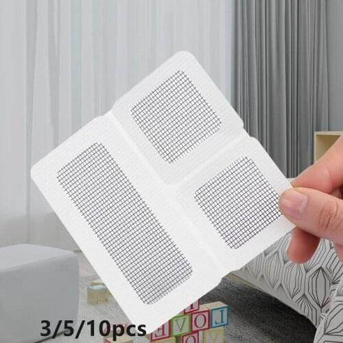 3/5/10Pcs Durable Anti-Insect Fly Bug Door Window Mosquito Screen Net Repair Tape Patch Self Adhesive Tape Window Repair Mesh