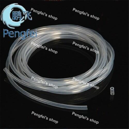 Free shipping 40m ID 10mm OD 12mm 10*12mm transparent silicone tube food grade silicone tube