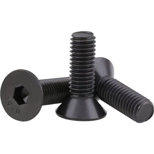 Flat Head Hex Screw Flat Cup Screw 12.9-stage Sink Inside Hexagonal Screw M6 M8 M7 5pcs