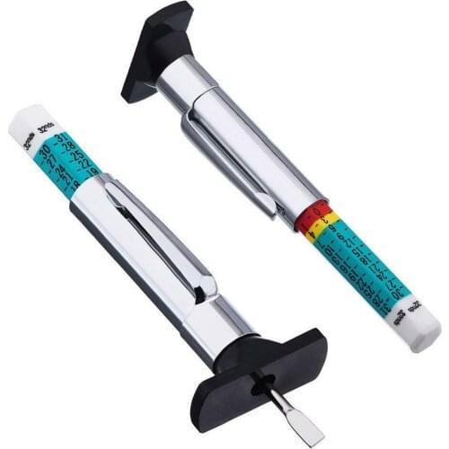 Universal Car Tire Depth Gauge Tester Color Tyre Tread Measures Tool Metric Gage X 2.5cm 8.5cm Motors A9Y8