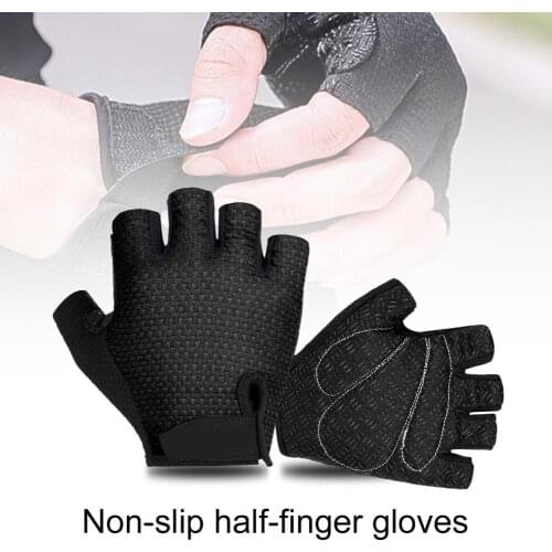 2pcs cycling gloves multi-color multi-size half-finger non-slip shockproof soft breathable gloves outdoor bicycle accessories