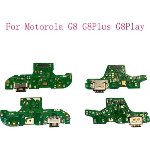 Charging Port Connector Board Parts Flex Cable For Motorola G8 G8 Plus G8 Play USB PCB Replacement Part