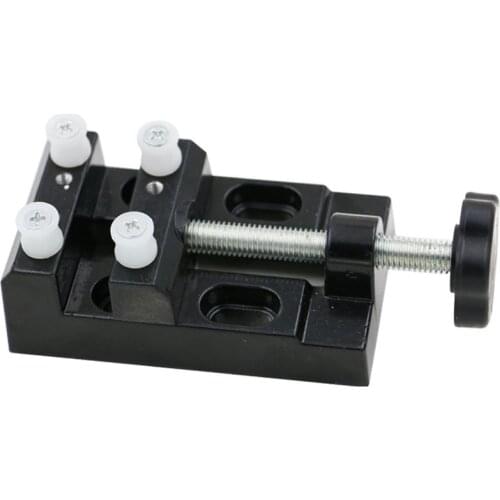 1pc Black Jaw Bench Clamp Mini Drill Press Vice Micro Clip Flat Vise DIY Hand Tools