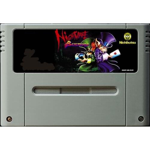 16Bit Games ** Nightmare Busters ( PAL EUR Version!! )