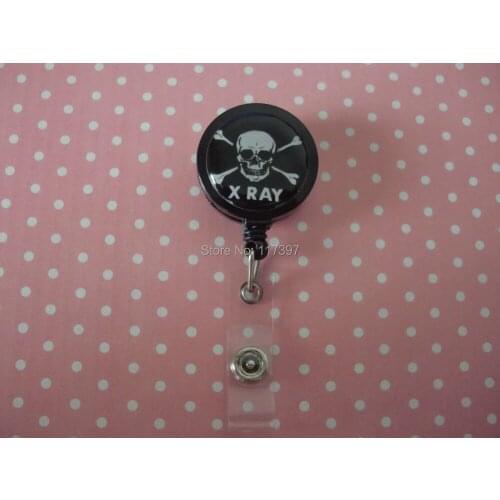 3PCS Black Retractable Nurse Rad Xray Tech