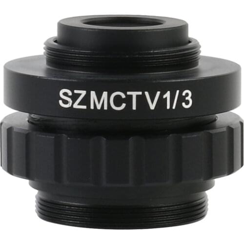 SZMC TV1/3 0.3X C-Mount Adapter Reduce Lens For Simul Focal Trinocular Stereo Video Microscope Camera CCD Industry HDMI USB VGA