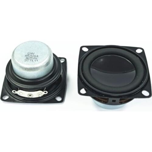 SOTAMIA 2Pcs 1.75 Inch 4 Ohm 5W Bluetooth Speaker 45MM Portable Full Range Speaker Home Theater Loudspeaker