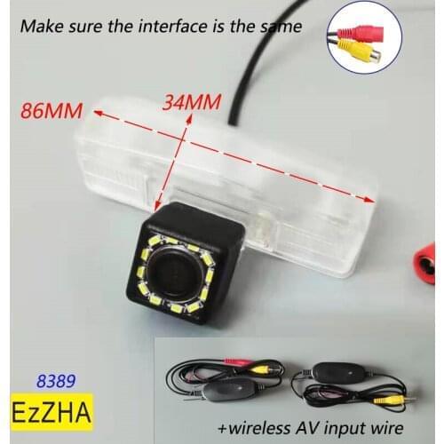 HD CCD Rear View Camera For toyota rav4 RAV 4 2013 2014 2015 2016 2017 2018 2019 Car Parking Accessories Dynamic 8 LED light