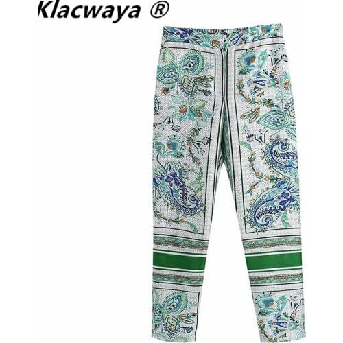 Женские летние брюки Klacwaya China At AliExpress