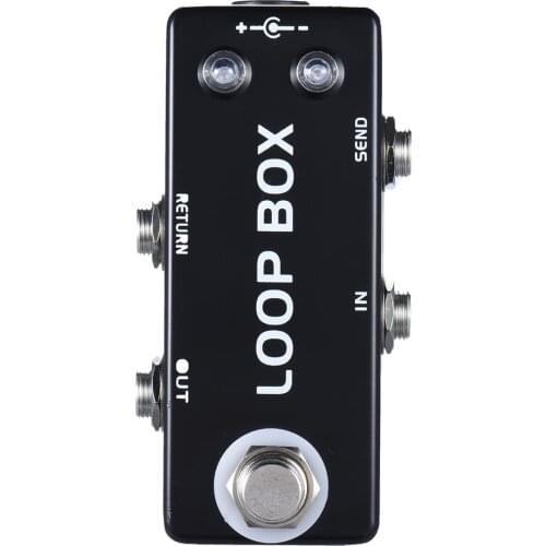MOSKY Loop Box Mini Guitar Effect Pedal True Bypass Looper Route Selection Guitar Effect Processor For Electric Guitars Parts
