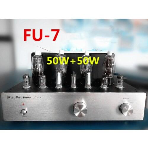 Latest arrival High Fidelity HIFI 50W*2 FU-7 (807) Tube Amplifier Push-Pull Tube Amplifier Upgraded Version、6H3n 6H1n