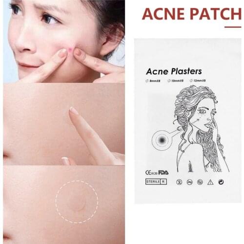 36Pcs Get Rid Acne Patch & Skin Tags Beauty Set Remover Pimple Patch Treatment Hydrocolloid Patch Protecting Wounded Skin