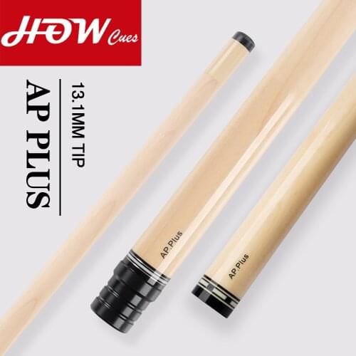 HOW Cue AP PLUS Shaft Pool Cue Professional 13.1mm 3/8*8 Radial Pin Single Shaft Pool Billiard Maple Handmade HOW Cue Billiard