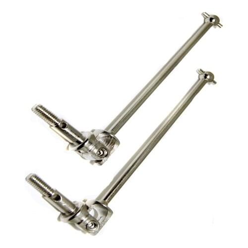 2PCS HSP 1:10 CVD Universal Dogbone 94123 102015 Drive Shaft Metal Transmission Axle for RC Cars Connecting Parts