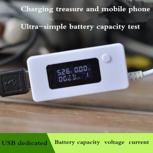 3PCS USB Mini Voltage and Current Monitor tester Detector Mobile power capacity tester power bank Battery meter Detector