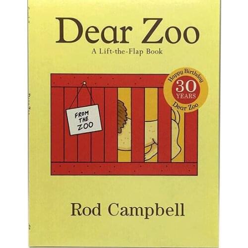 Dear Zoo kids early Educational bedtime English picture story Book For Baby Kids And Small Children parent child reading