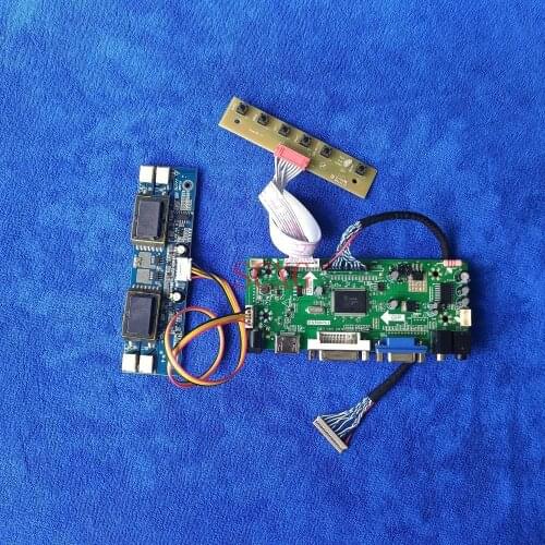 1024*768 Kit For TFTMD38140CBA/TX38D14VC0CAA 4CCFL LVDS 20-Pin Matrix M.NT68676 controller driver board VGA DVI HDMI-compatible