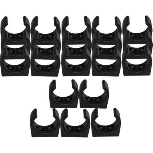 20 Pieces Marine Nylon Clips Ladder Paddle Rod Holder Light Storage Brackets