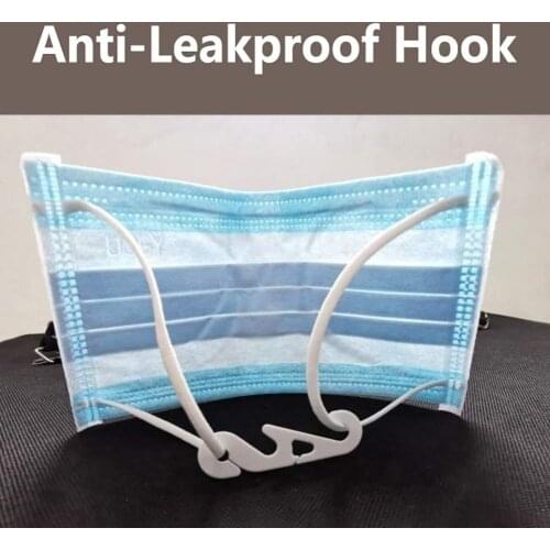 20pcs Face Masks Buckle Adjustable Anti-Slip Mask Ear Grips DIY Extension Hook Retainer Mask Accessories sujeta mascarillas