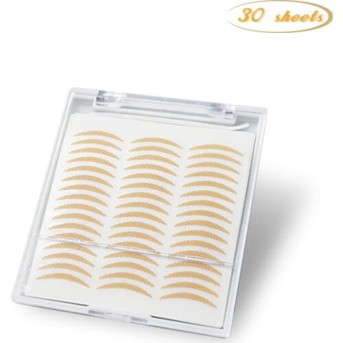 30PCS Double Eyelid Tape Invisible Double Eyelid Stickers Transparent Self Adhesive Double Eye Tape Ladies Eye Makeup Tools