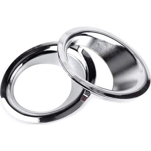 For NISSAN X-TRAIL X TRAIL XTRAIL T31 2008-2013 Chrome Rear Fog Light Lamp Cover Trim Foglight Accessories