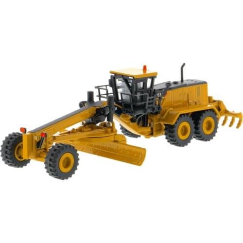 DM 1:125 Caterpillar Cat 24M Motor Grader Elite Series Engineering Machinery 85539 Diecast Toy Model for Collection,Decoration