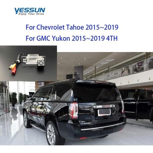 Yessun rear Camera For Chevrolet Tahoe GMC Yukon 2015~2019 4TH License Plate Camera CCD/Night Vision/Backup camera Reverse