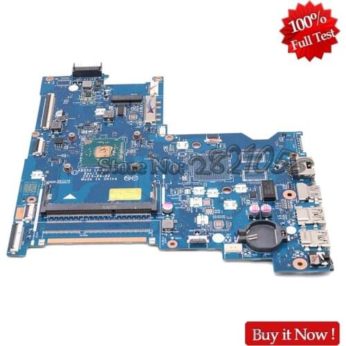 NOKOTION For HP 15-AC Series Laptop Motherboard 816433-501 816433-001 ABQ52 LA-C811P DDR3 With Processor Onboard