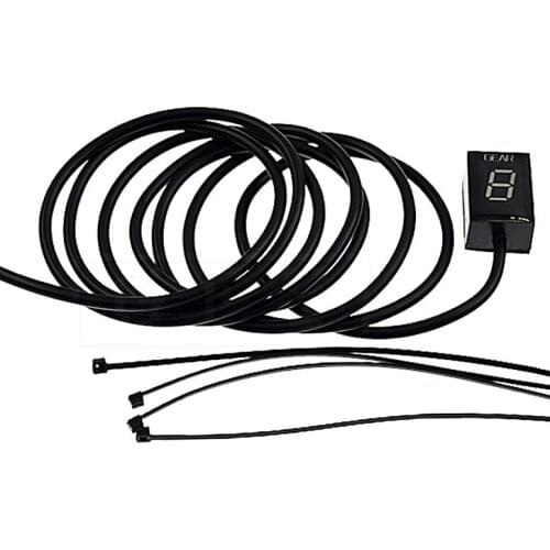 Motorcycle LCD Electronics 1-6 Level Gear Indicator Digital Gear Meter For Suzuki DL1000 DL 1000 vstrom 2002 - 2016 2017 2018