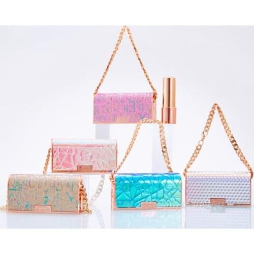 Wholesale 12.1mm Lipstick Tubes Bottles With Mirror Lipbalm Bottles New Style Backpack Lip Stick Containers Lipgloss Bottles