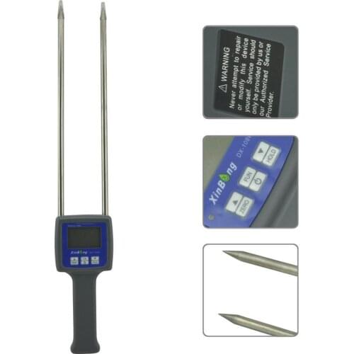 Professional Wood Sawdust Powder Meter Hay Bale Moisture Wood dust Tester 0-84