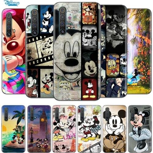 Transparent Cover Disney Mickey mouse cool For OPPO AX7 A1K A93 A92 A73 A72 A53S A52 A32 A31 A9 A11 A7 A5 2020 Phone Case
