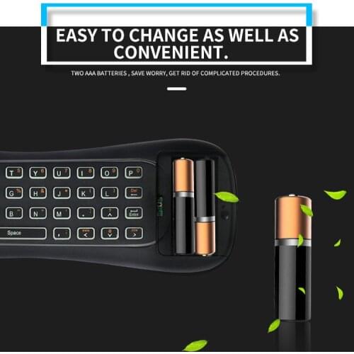 TK628 Smart Remote Control, Air Mouse and Keyboard, Infrared Voice Backlit 2.4G TV Wireless Remote Control