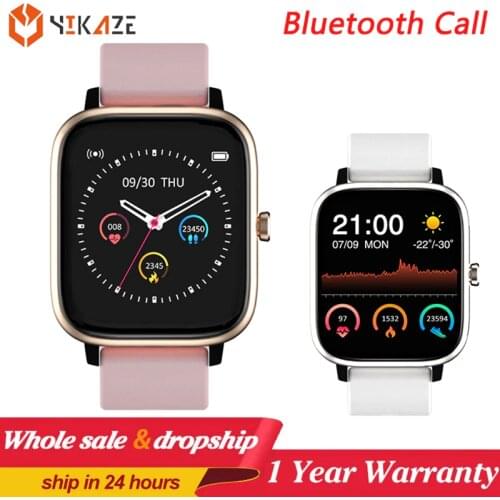 Bluetooth Calls Smart Watch Men Women Waterproof Heart Rate Music Player Pedometer Smartwatch For amazfit Huawei Apple Xiaomi