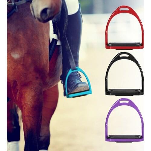 2PCS/Set Horse Riding Stirrups Aluminum Alloy Flex Aluminum For Horse Saddle Anti-skid Horse Pedal Equestrian Safety Equipment
