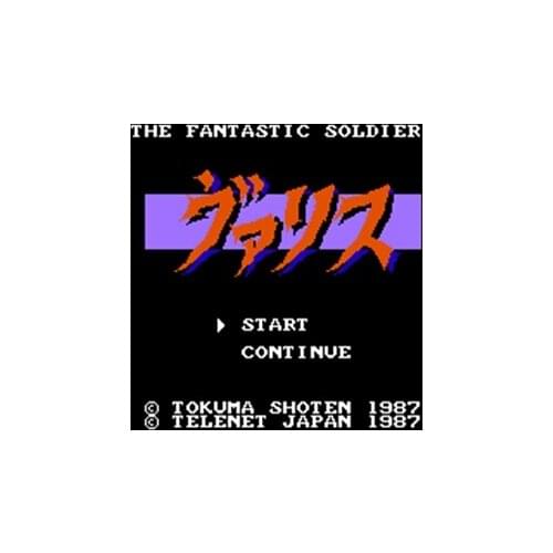 Valis - The Fantastic Soldier Region Free 60 Pin 8Bit Game Card For Subor Game Players