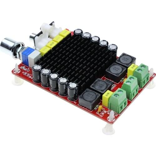 XH-M510 Tda7498 DC 14-34V High Power Digital Power Amplifier Board 2*100w Car Power Amplifier