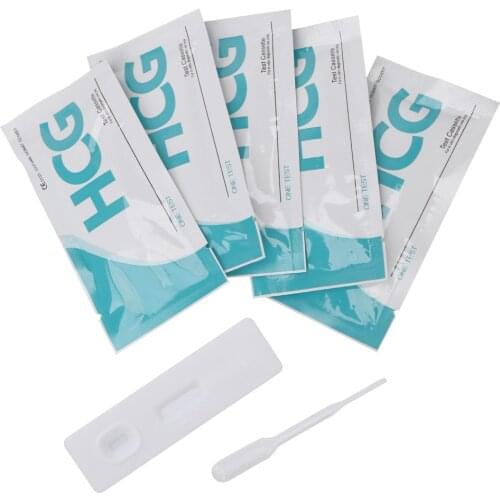 Household Private 5pcs Urine Measuring Pregnancy Test Kit Women HCG Early Pregnancy Test Strips Accuracy