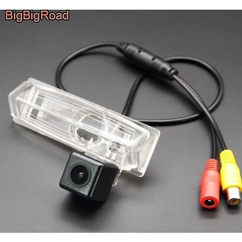 BigBigRoad Car Rear View Backup Parking CCD Camera For Toyota Vios Belta SportsVan Avensis Verso Camry Echo Yaris Picnic Saloon