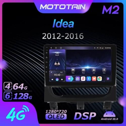 6G+128G Android 10.0 Car Radio GPS for Fiat Strada ldea 2012 - 2016 GPS Navi Setreo System with 4G LTE DSP SPDIF BT 5.0 1280*720