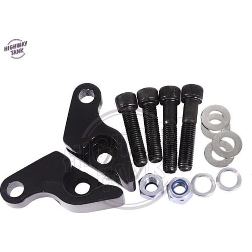 1" Inch Black Motorcycle Rear Shock Lowering KIT Case for Harley Night Rod Special VRSCDX 2007-2010