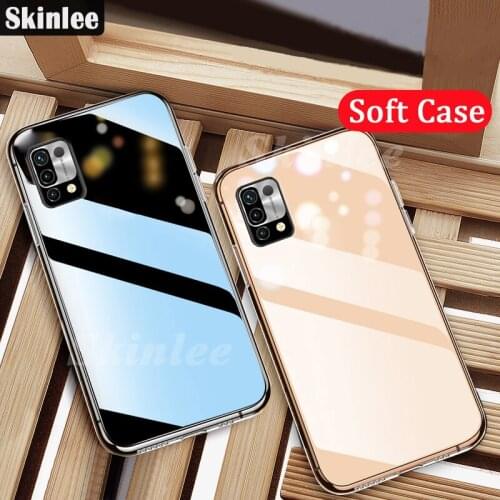 Skinlee 2 pcs Case For UMIDIGI Power 5 Transparent Clear Water Soft Phone Cover For Umidigi Power5 Clear Shockproof Cases