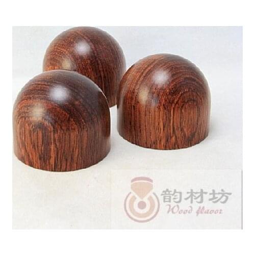 Palo de rosa wood cannonading shock foot cone 43mm Large tube amplifier before and after the level