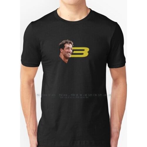 Daniel Ricciardo T Shirt 100% Pure Cotton Daniel Ricciardo Danielricciardo Creative Trending Vintage Cool Gift Euro Us Size Big