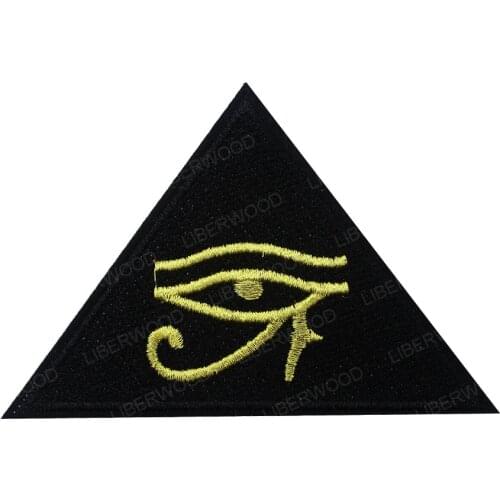 Eye of Horus patch ancient Egyptian symbol protection power Iron on sew Patch Badge Applique for Clothing Shirt