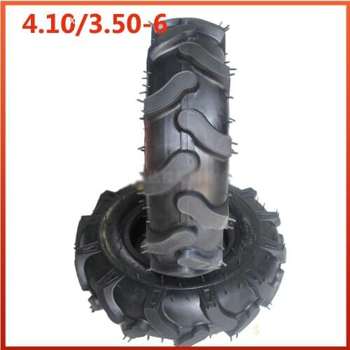 Hot Sale 4.10/3.50-6 Inner And Outer Tire Micro Cultivator Tire 3.50-6 Herringbone Tyre 3.50/4.00-6 Micro Cultivator Tyre