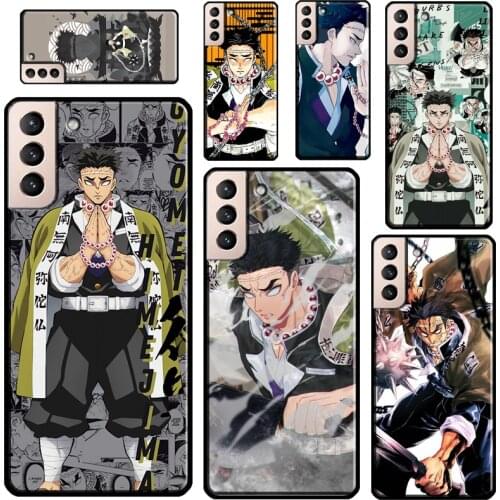 Gyomei Himejima Kimetsu no Yaiba Phone Case For Samsung Galaxy S20 FE S21 Ultra Note 20 Note 9 10 S8 S9 S10 Plus Back Cover