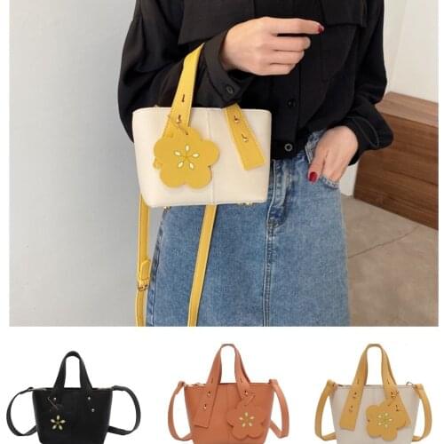 Womens 2021 new small fresh flower handbag foreign style nice ourse for women